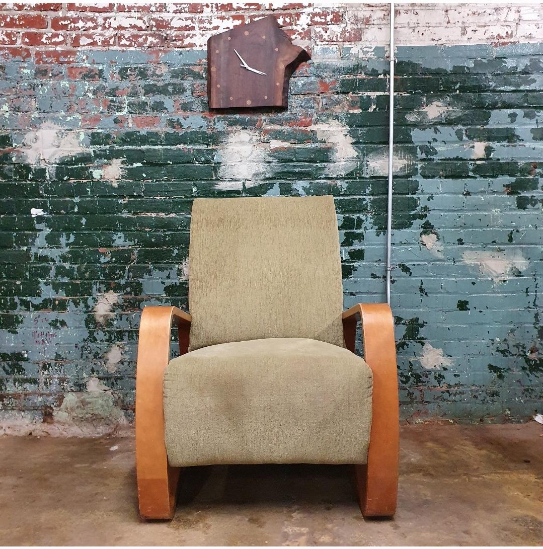 Post-Modern Todd Oldham Bentwood Lounge Chair