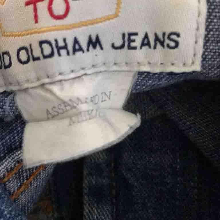 Todd Oldham Jeans TO2 Blue Denim Jacket For Sale 2