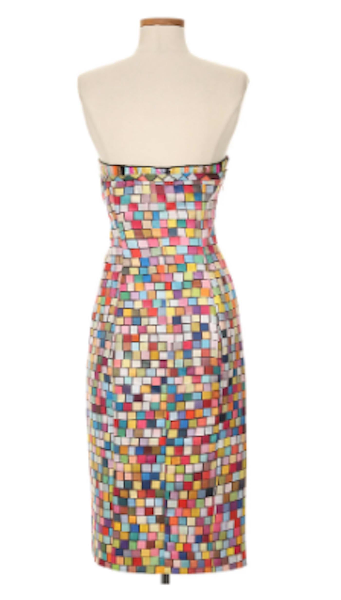 Todd Oldman Spring 1996 Runway Dress In Excellent Condition For Sale In New York, NY
