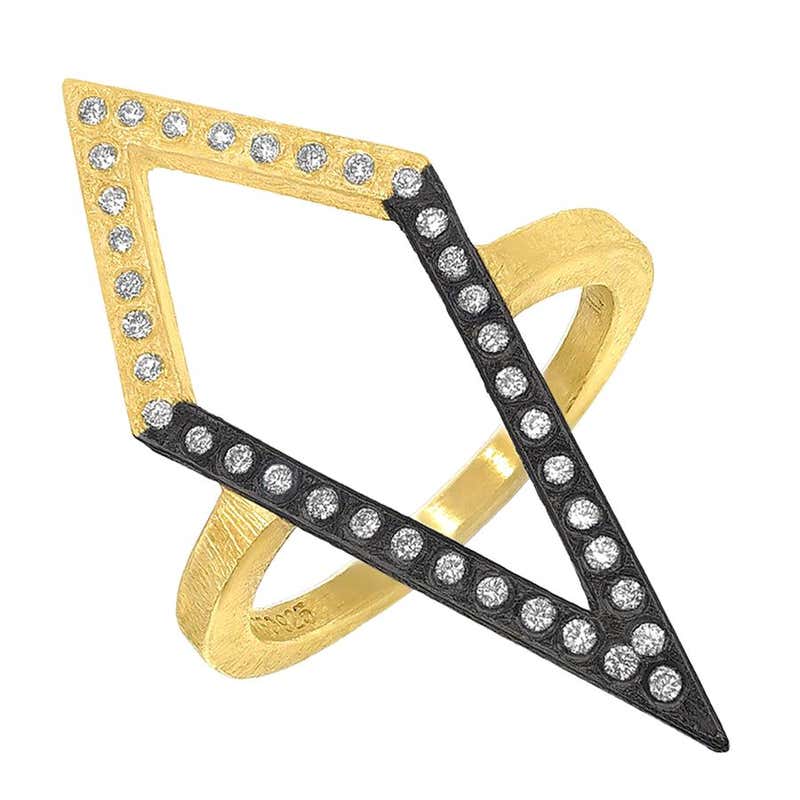 Todd Reed Fancy Cut Raw Diamond Ring at 1stDibs