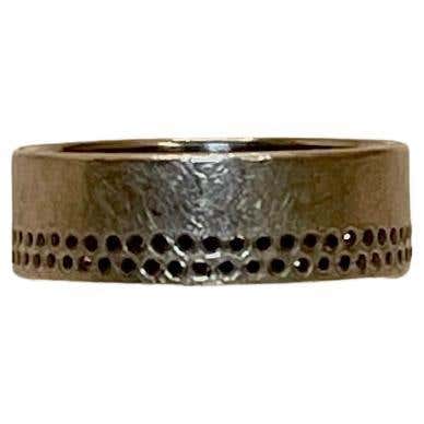 Todd Reed Palladium Black Diamond Engagement Ring For Sale at 1stDibs ...