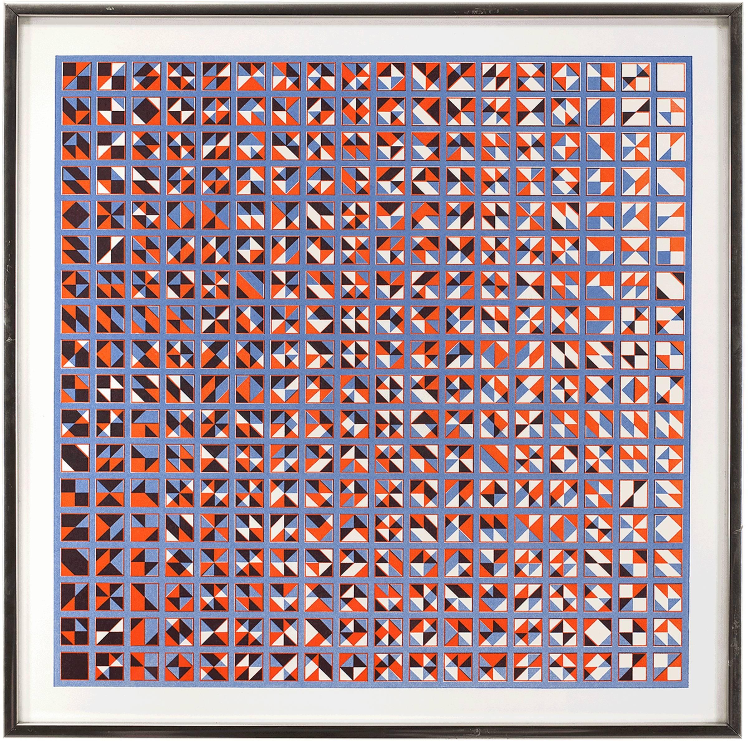 Abstract Print de Todd Smith - Square Variables XI