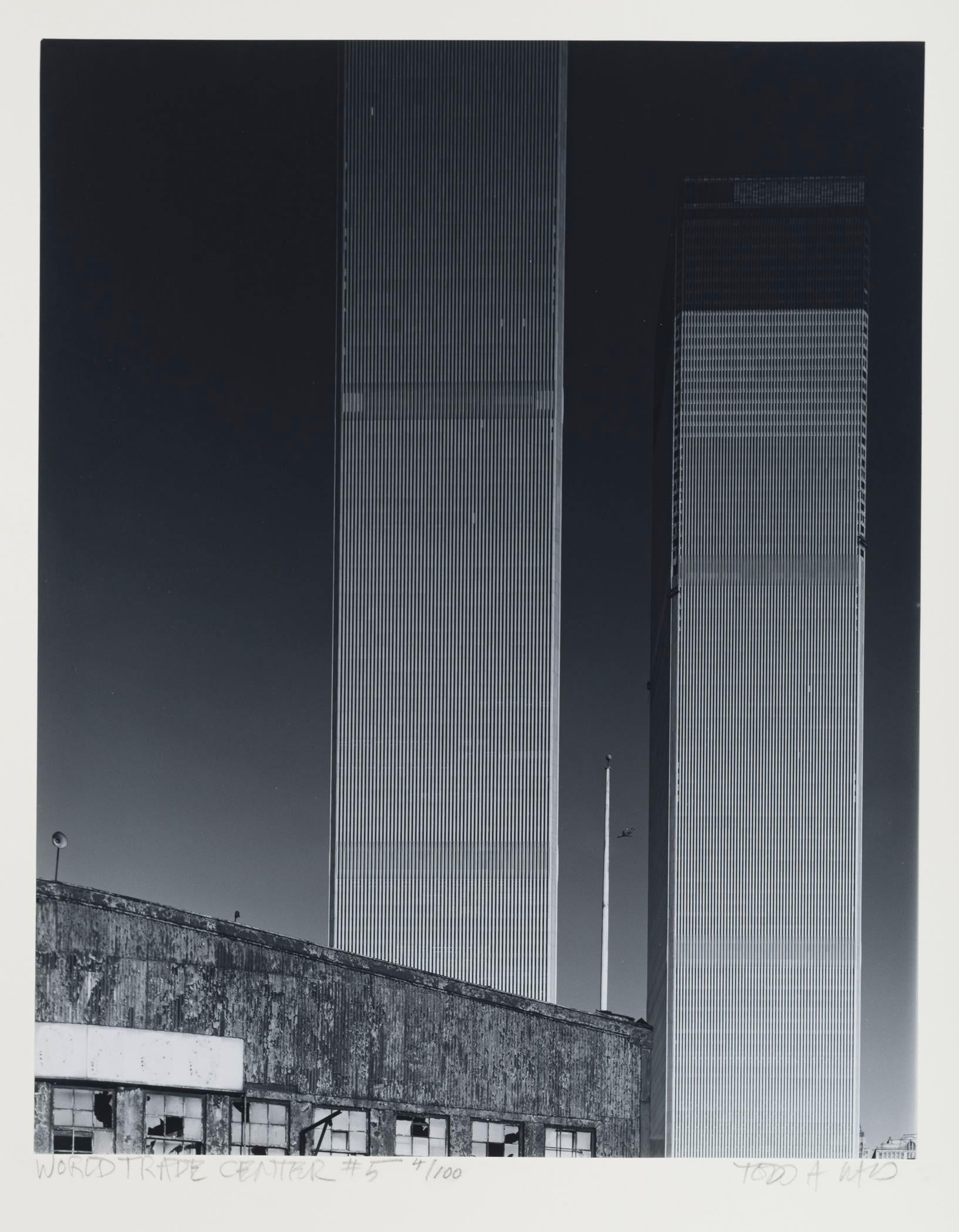 Todd Watts Black and White Photograph - World Trade Center #5