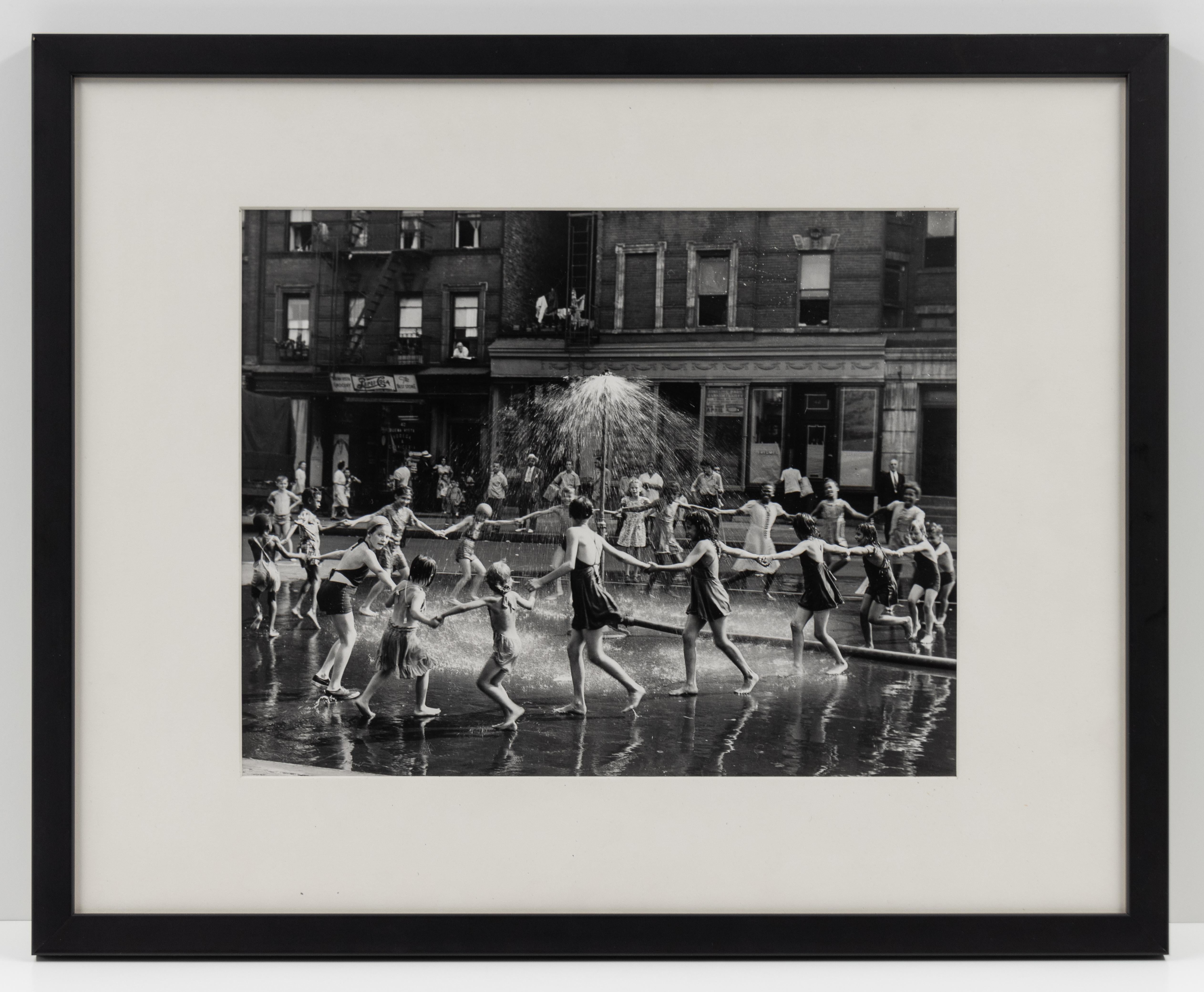 [The Circle] LaSalle Street, Harlem - Photograph by Todd Webb