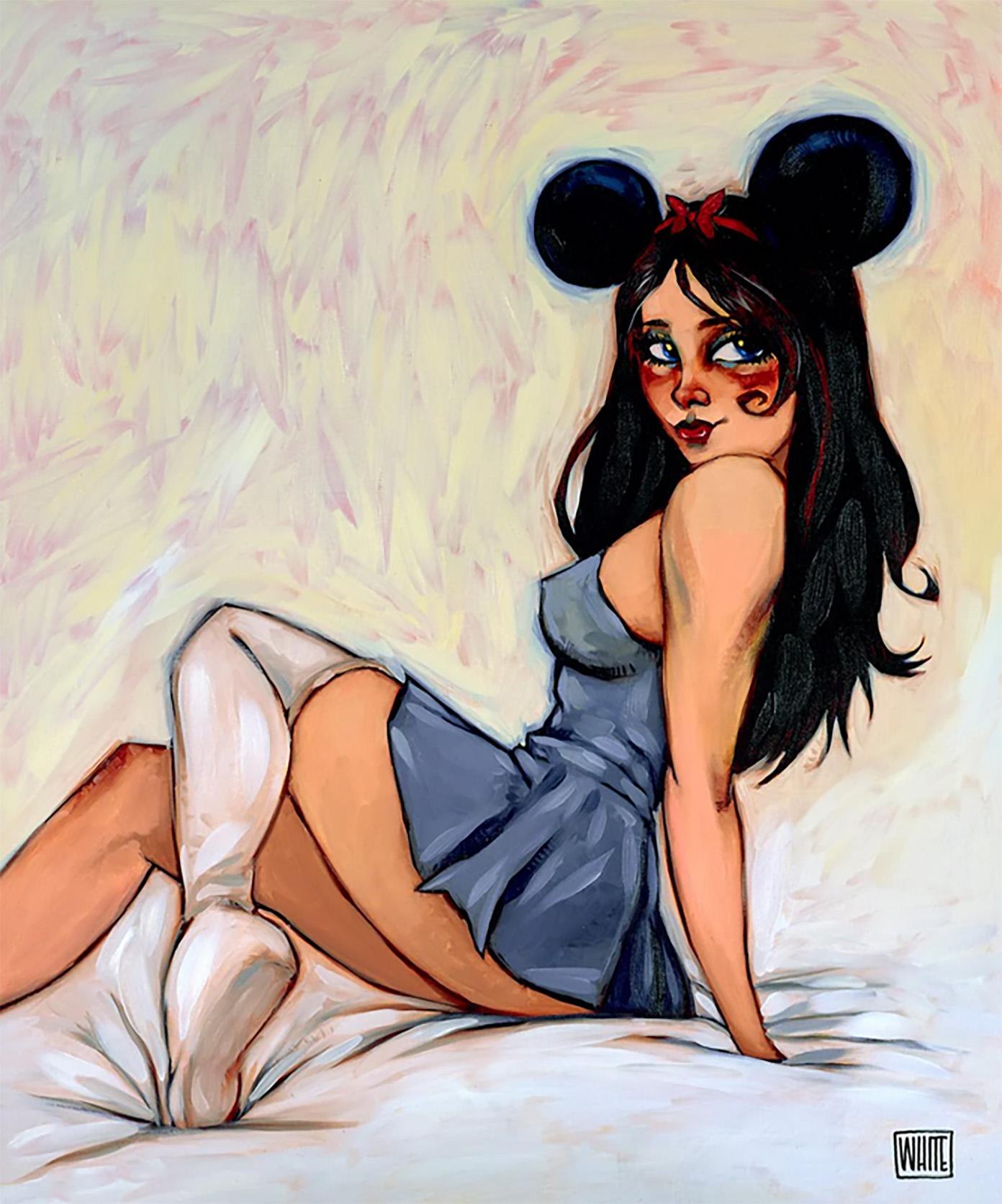 Todd White Figurative Print - My Mouseketeer