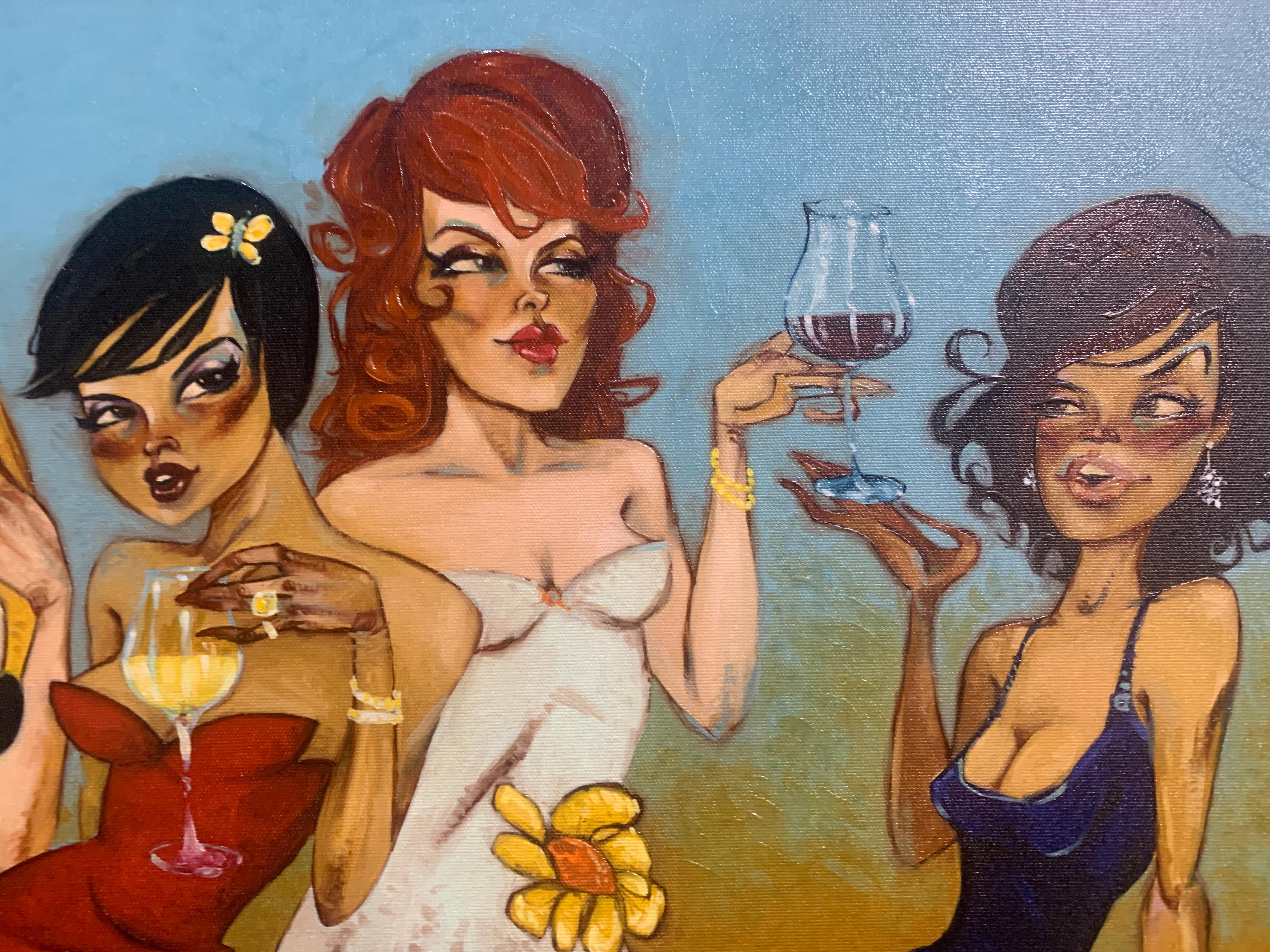 Así que a por vino - Print de Todd White