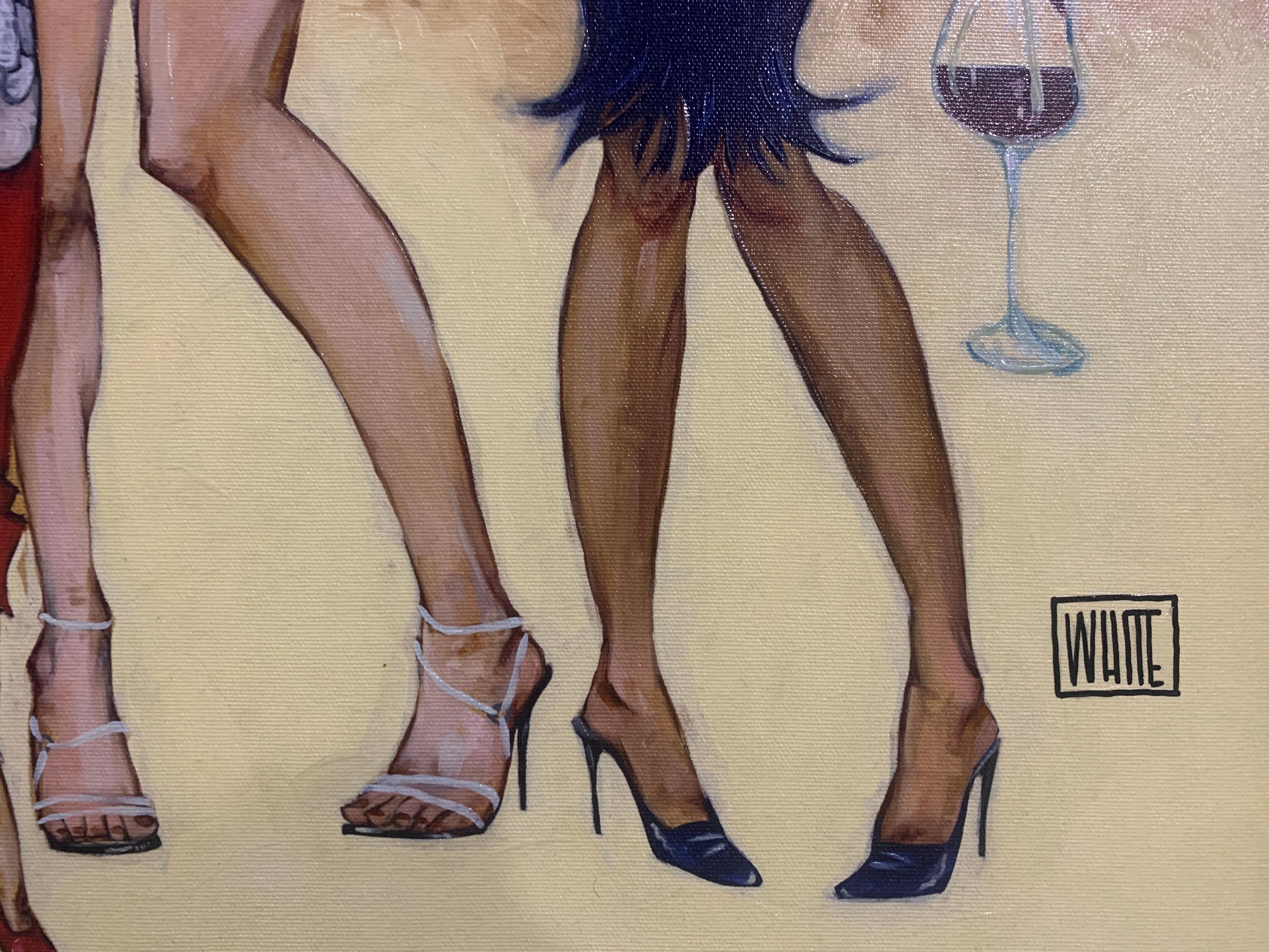 Así que a por vino - Print Expresionista de Todd White