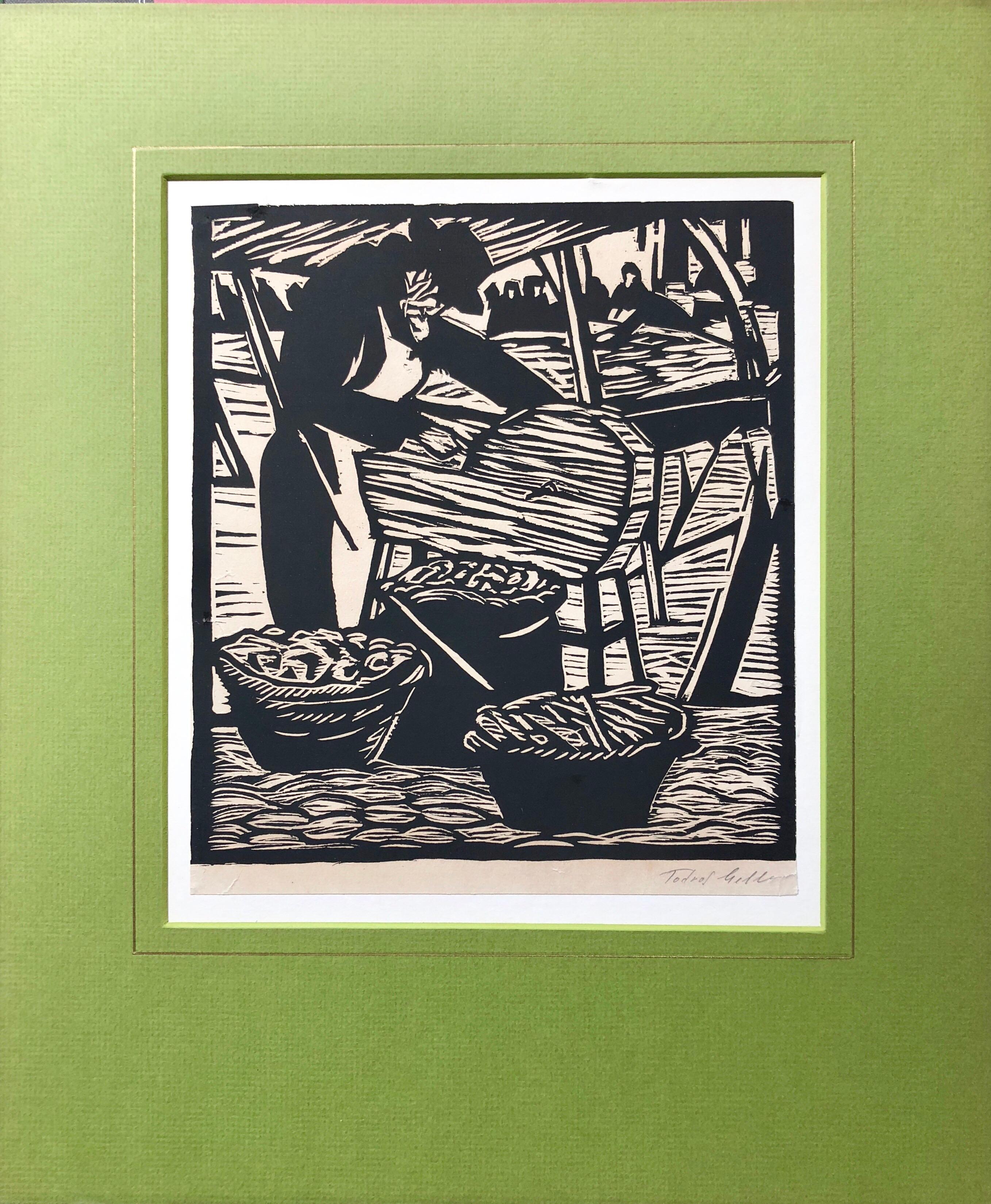 woodblock print artists