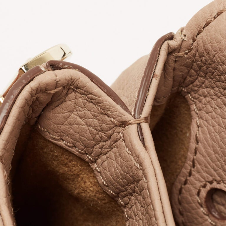 Tod's Beige Leather Crossbody Bag For Sale at 1stDibs