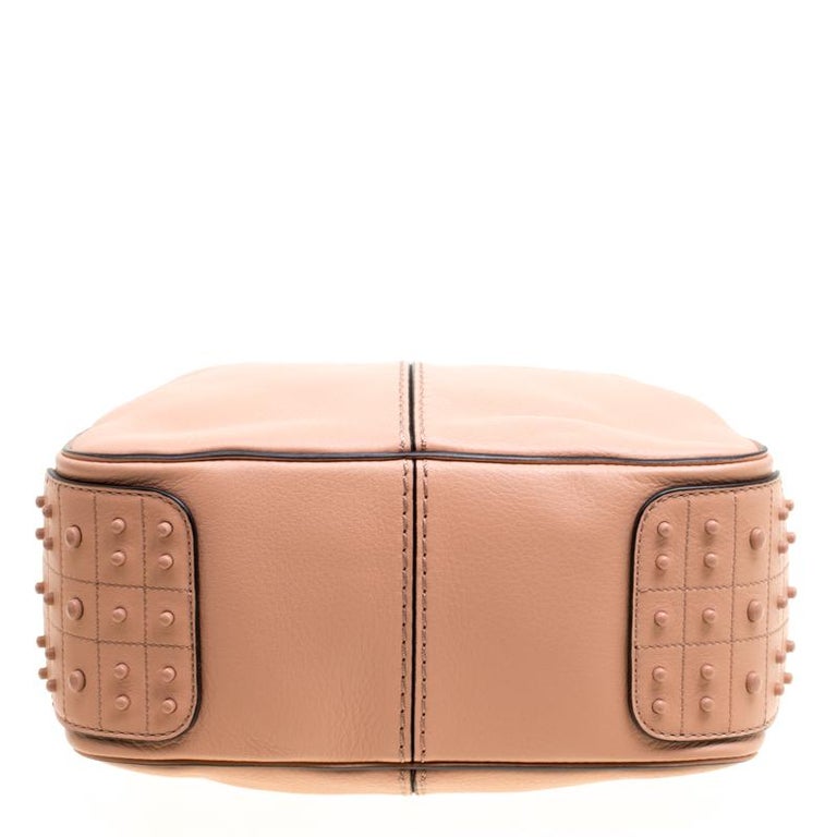 Tod's Beige Classic Piccola Miky Bag