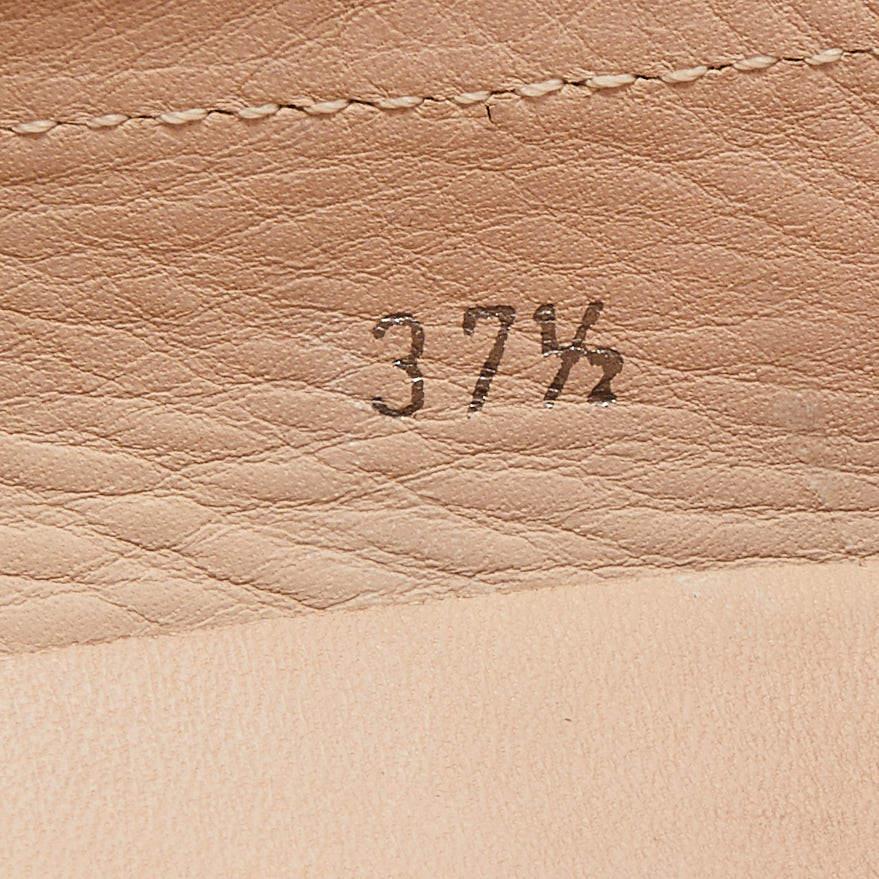 Mocassini Tod's in pelle verniciata beige misura 37,5 in vendita 3