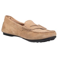 Tod's Mocasines Gommino Beige Ante Talla IT 37