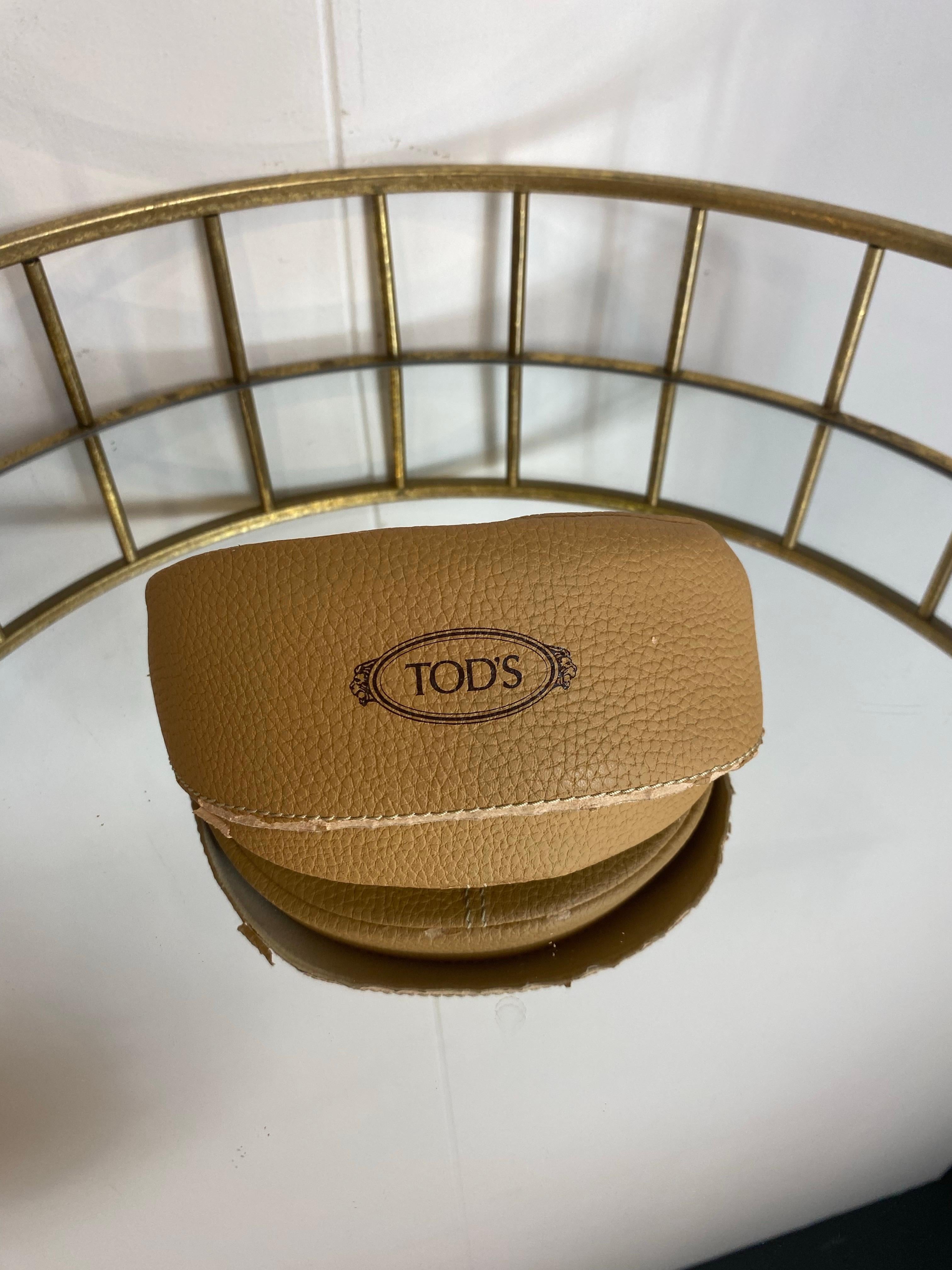 Occhiali da sole aviator neri di Tod's. in vendita 3
