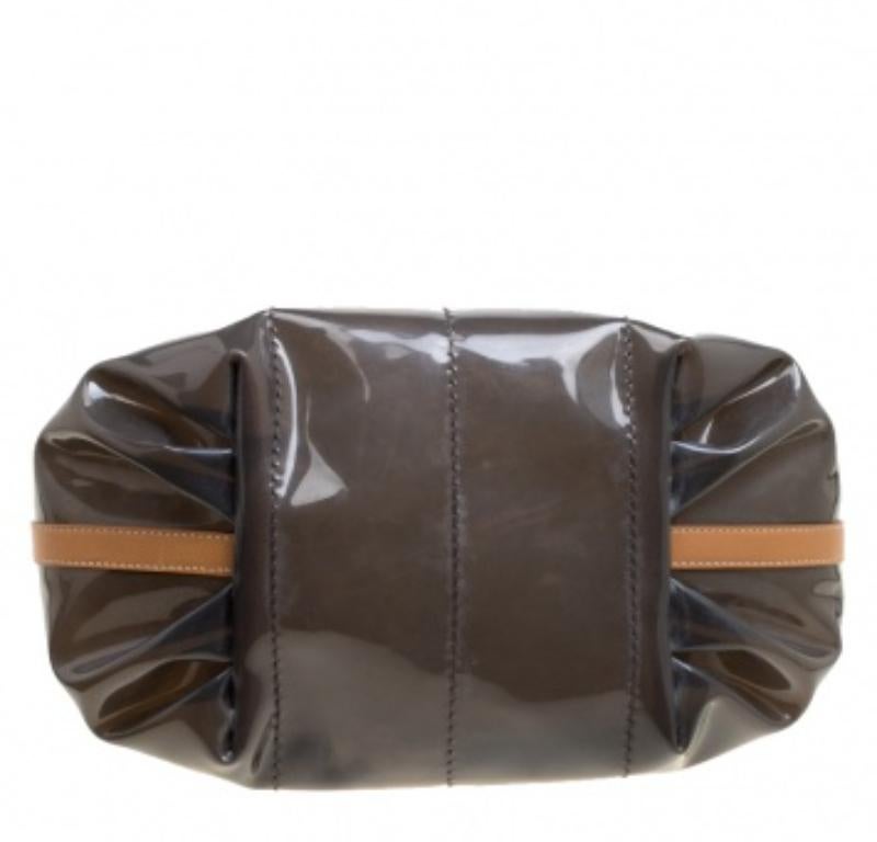 Tod's Tote negro/marrón de PVC y piel en venta 2