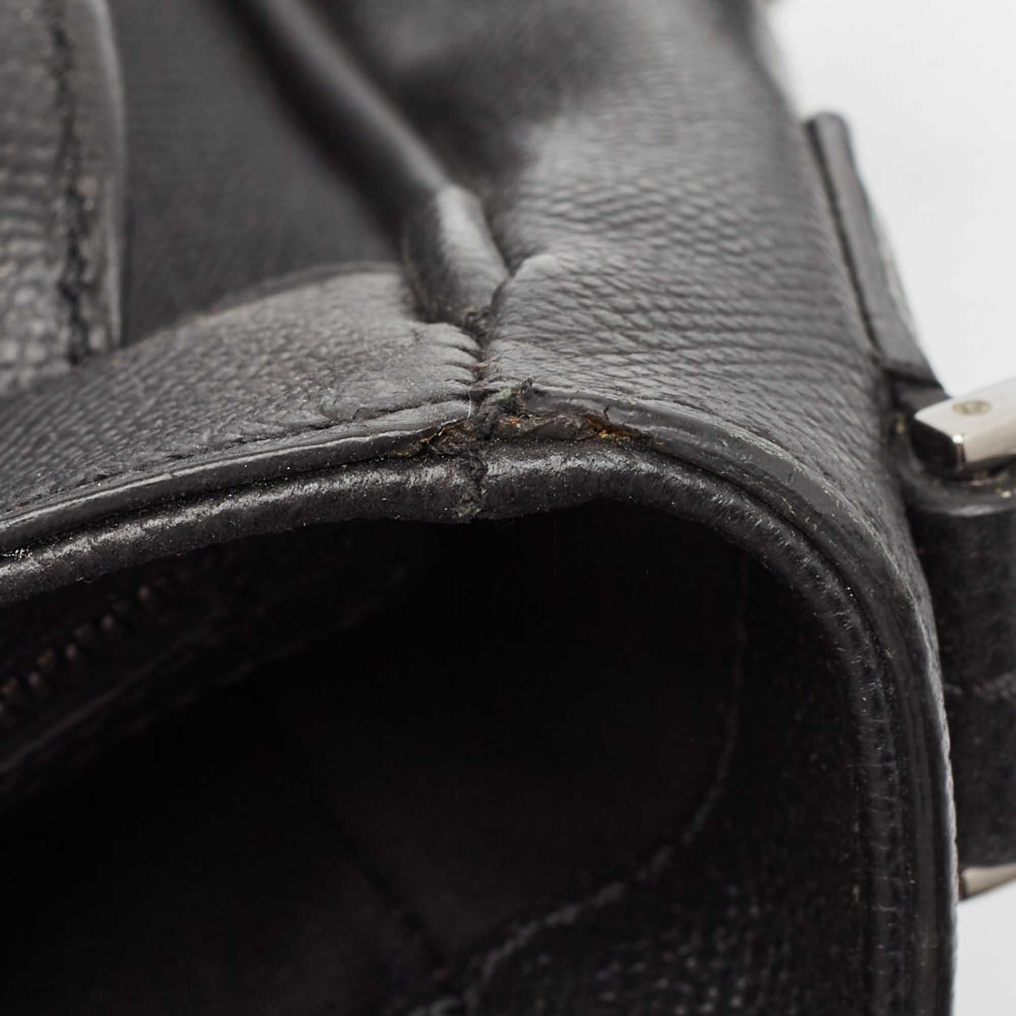 Tod's Bolso Mensajero con Solapa de Piel Negro en venta 3