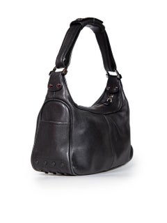 Tod's Black Leather Shoulder Mini Bag