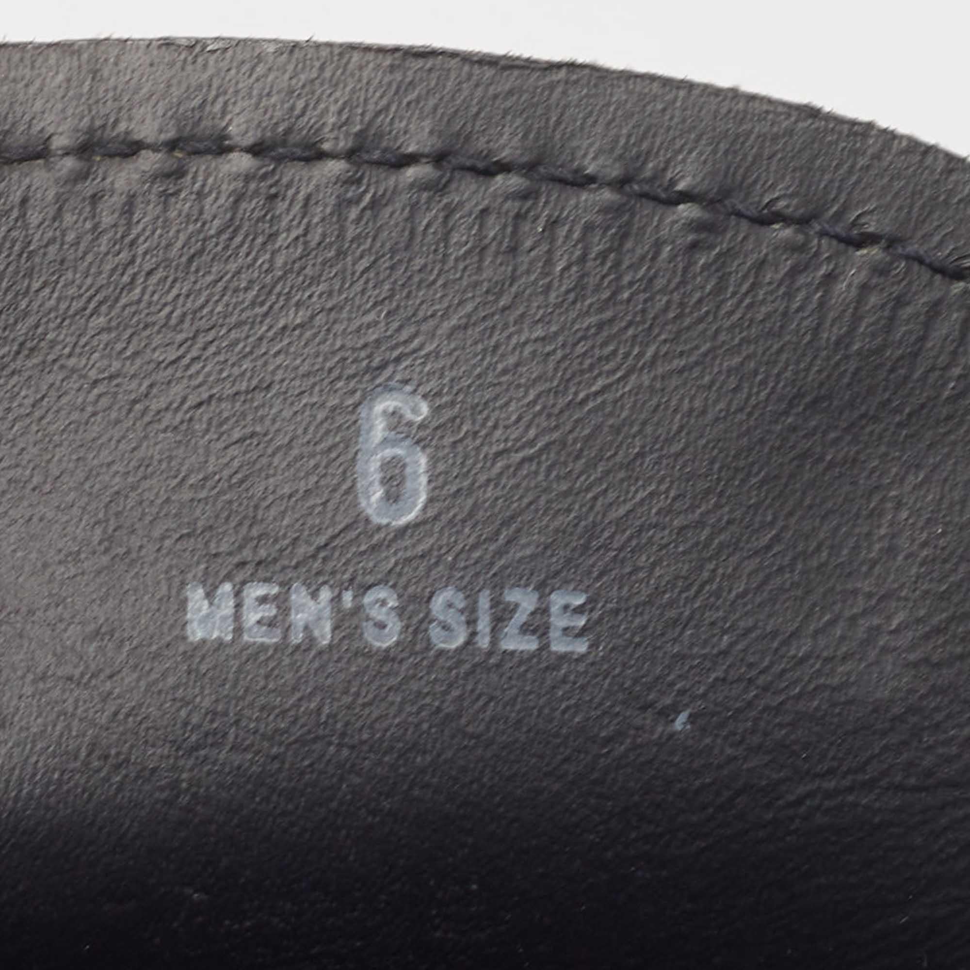 Tod's Black Leather Slip On Espadrilles Flats Size 39.5 For Sale 4