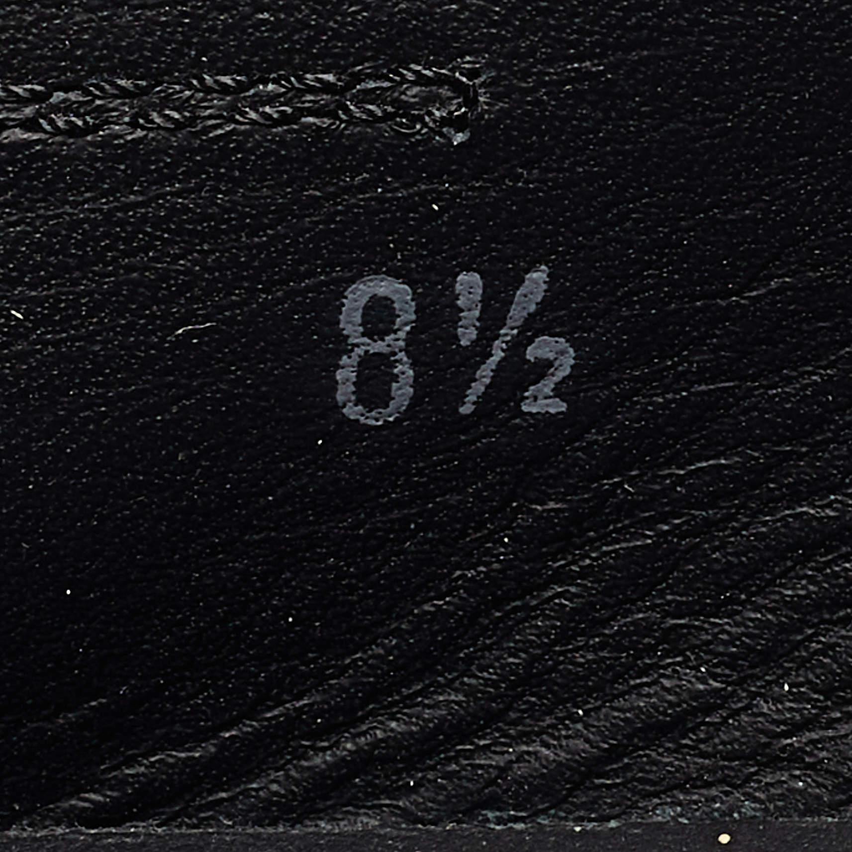 Tod's Black Leather Slip On Loafers Size 42.5 For Sale 4