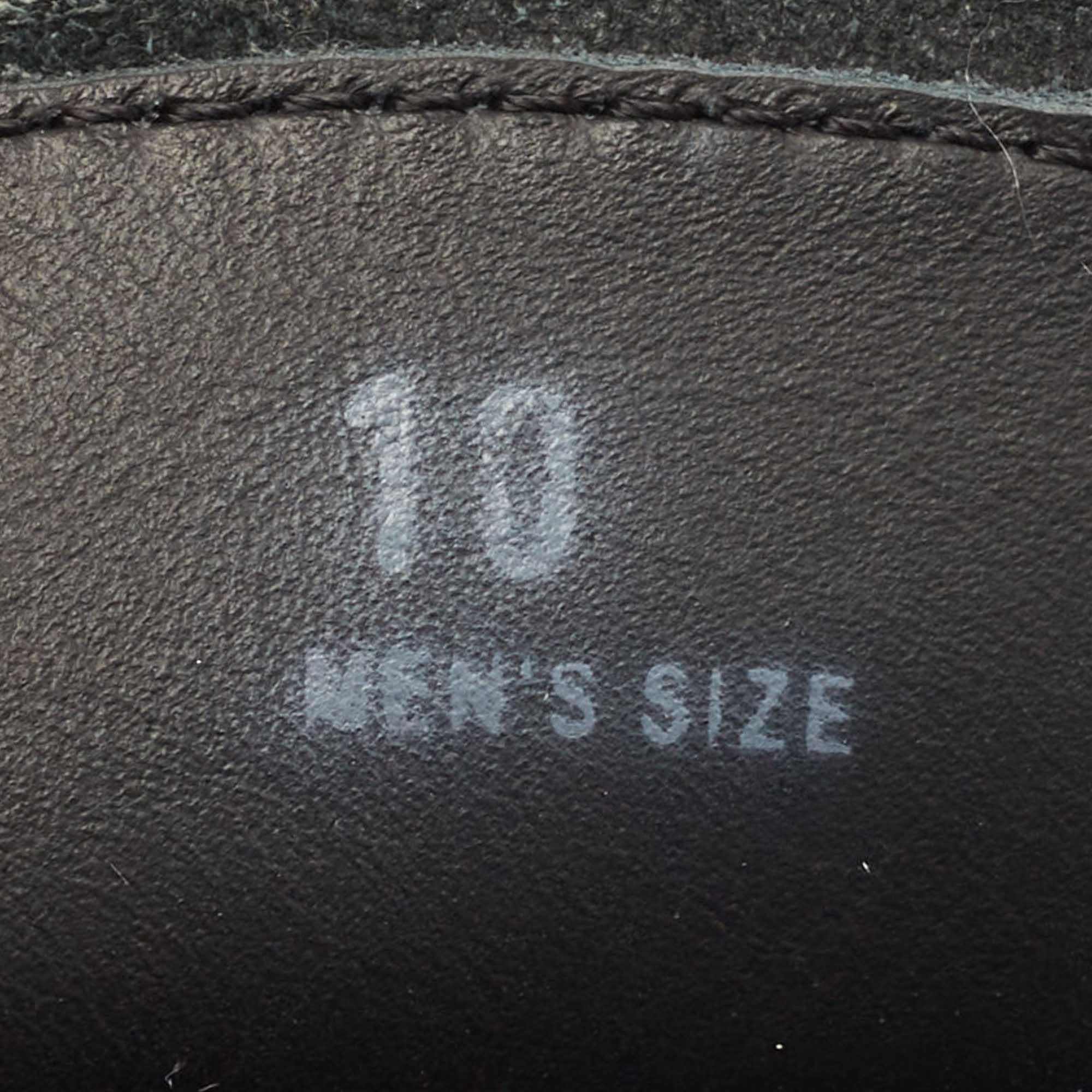 Tod's Black Leather Slip On Loafers Size 44.5 For Sale 4