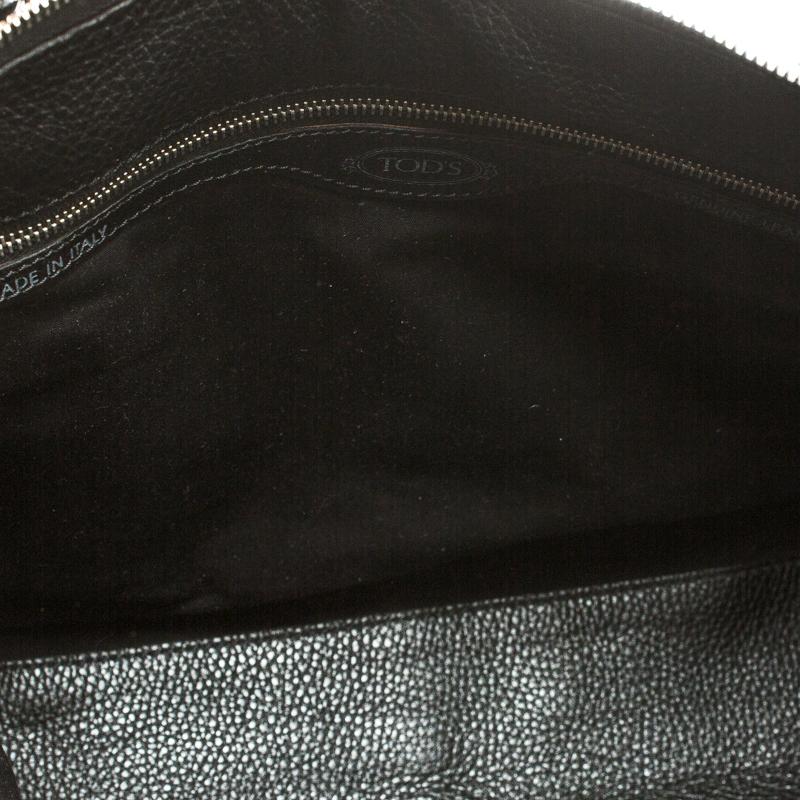 Tod's Black Leather Tote 3