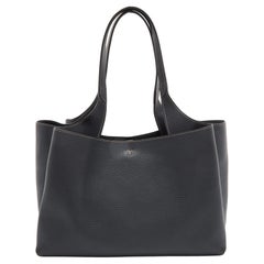 Tod's Black Leather Tote