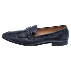Tod's - Mocassins en cuir noir TT Slip on - Taille 43