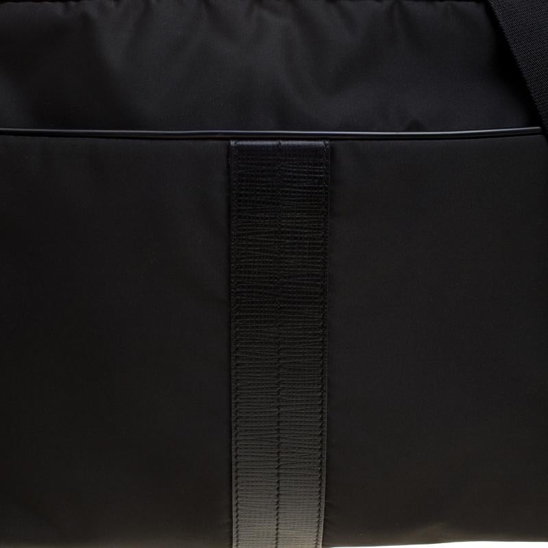 Tod's Black Nylon Pillow Tex Messenger Bag 1