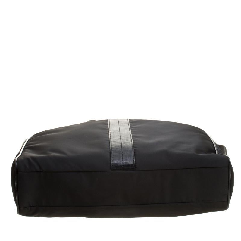 Tod's Black Nylon Pillow Tex Messenger Bag 2