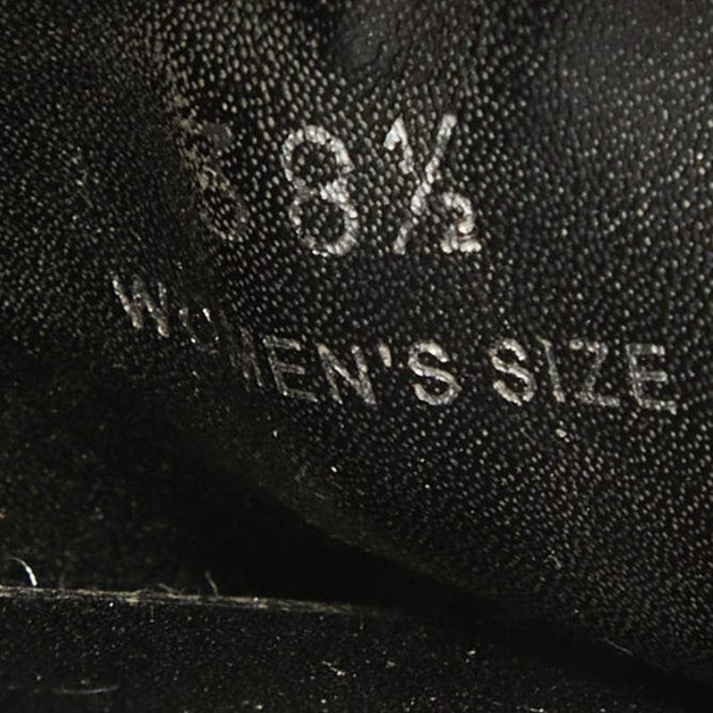 Tod's Sandalias negras de charol y ante con flecos talla 38.5 3