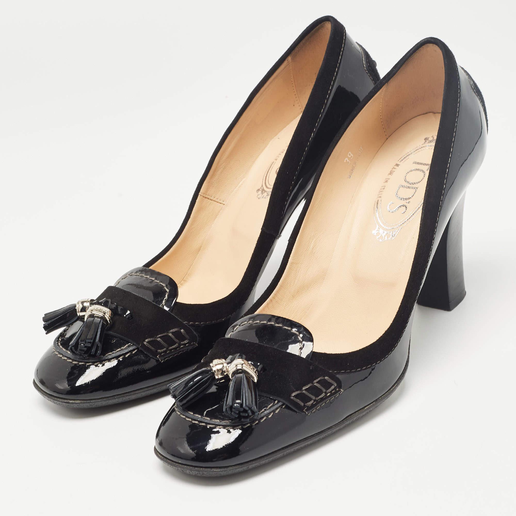The fashion house's tradition of excellence coupled with modern design sensibilities works to make these Tods pumps a fabulous choice. Theyll help you deliver a chic look with ease.
