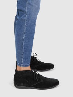 Tod's Black Suede Desert Boots Size IT 37.5