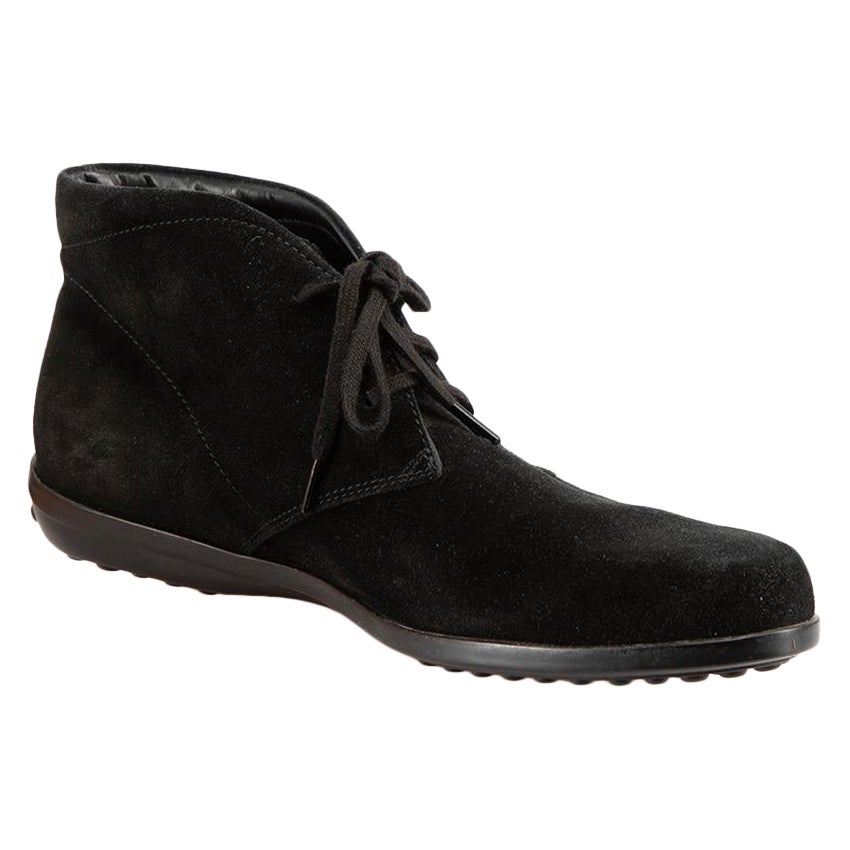 Botas Tod's Desert de ante negro Talla IT 37.5