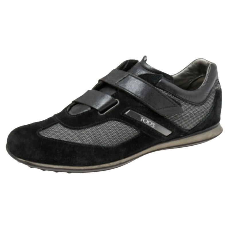 Tod's - Baskets basses en daim, cuir et nylon - Taille 42