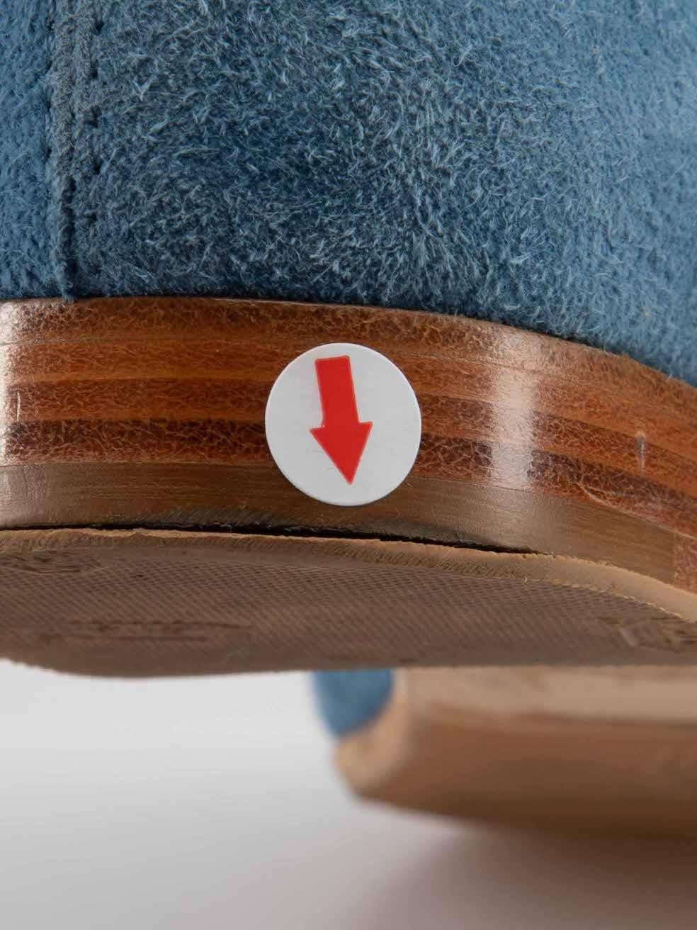 Tod's Bottes de désert en daim bleu Taille IT 37 Pour femmes en vente