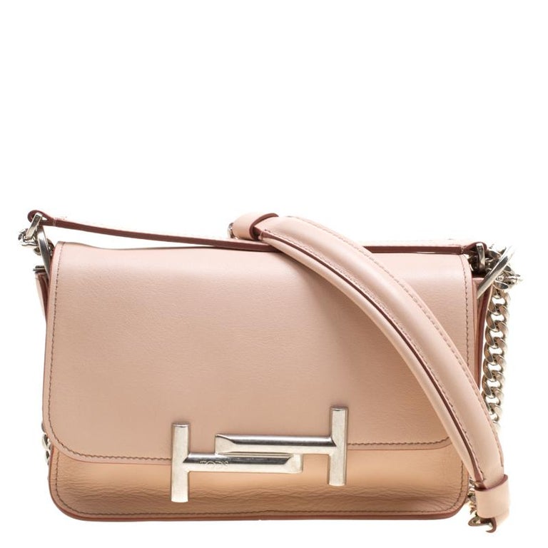 blush leather purse