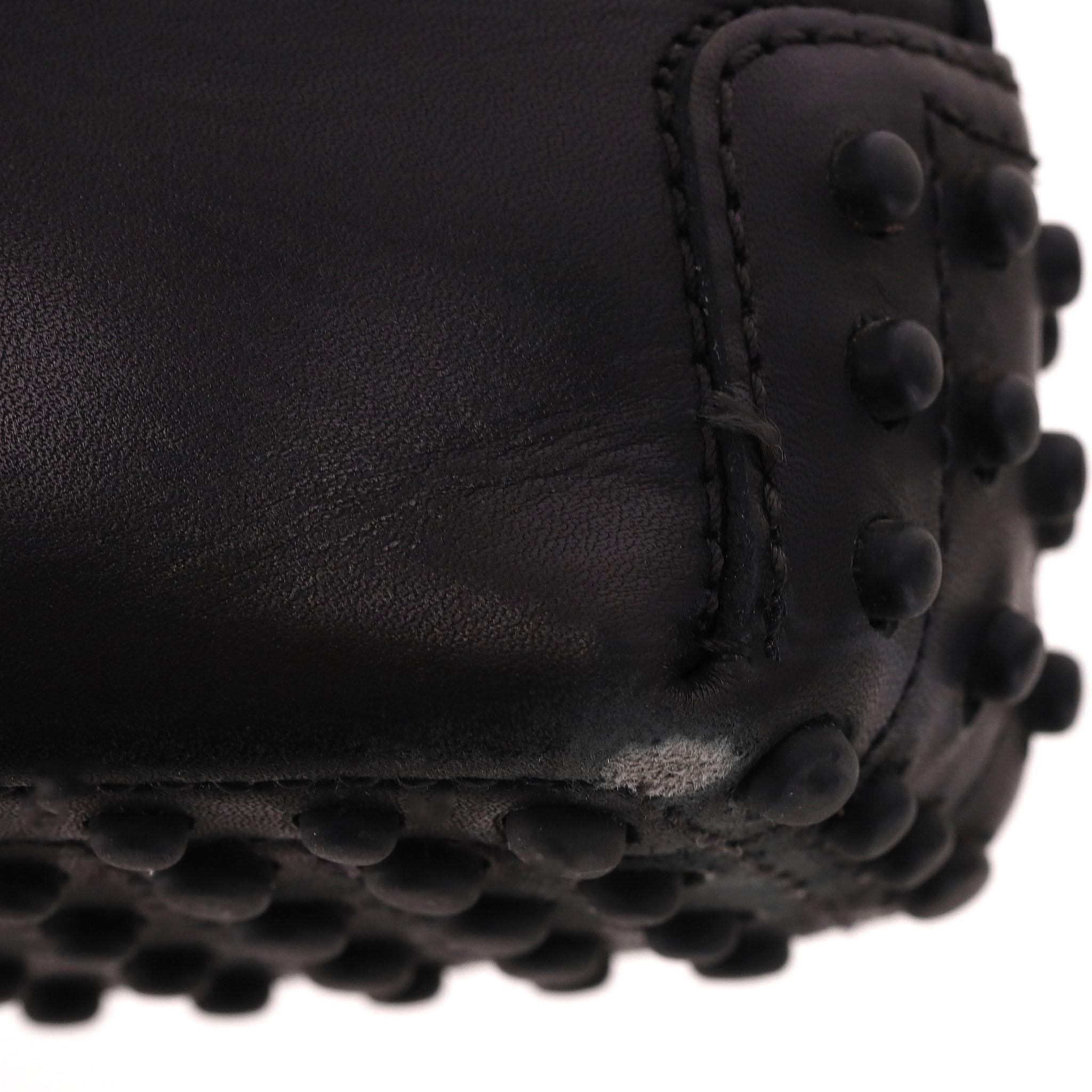 Tod's Braided Detail Leather Loafers For Sale 6