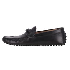 Tod's Braided Detail Leather Loafers