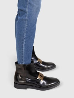 Botines Tod's de piel marrón con cadenas Talla IT 39