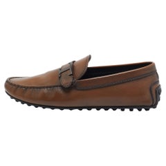 Tod's Mocassins en cuir Brown Taille 41.5