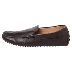 Tod's Mocassins en cuir Brown Taille 42