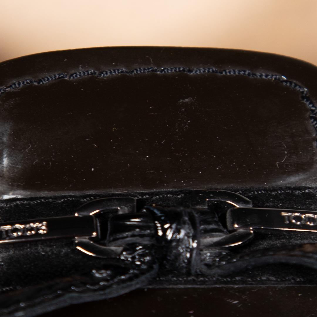 Bombas mocasines Tod's de charol marrón talla IT 38.5 en venta 1