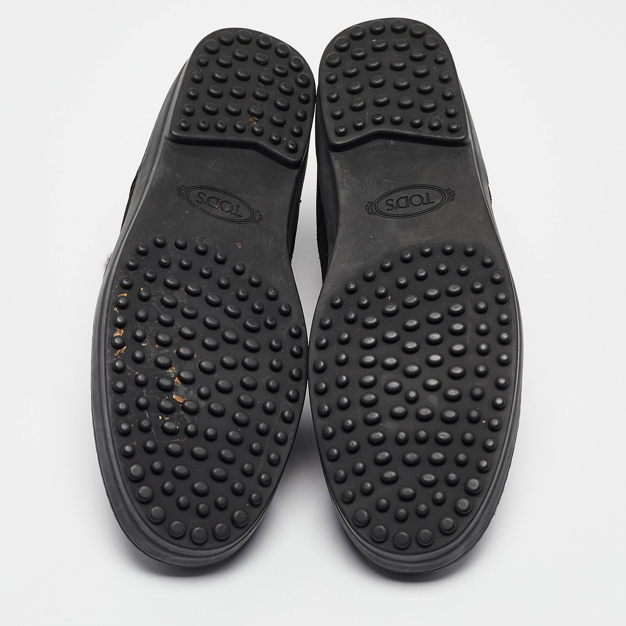 Tod's Botas de ante marrón con cordones hasta el tobillo Talla 41.5 en venta 1