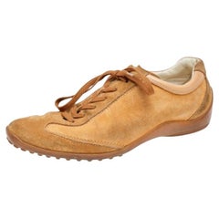 Tod's Zapatillas bajas de ante marrón Talla 37.5