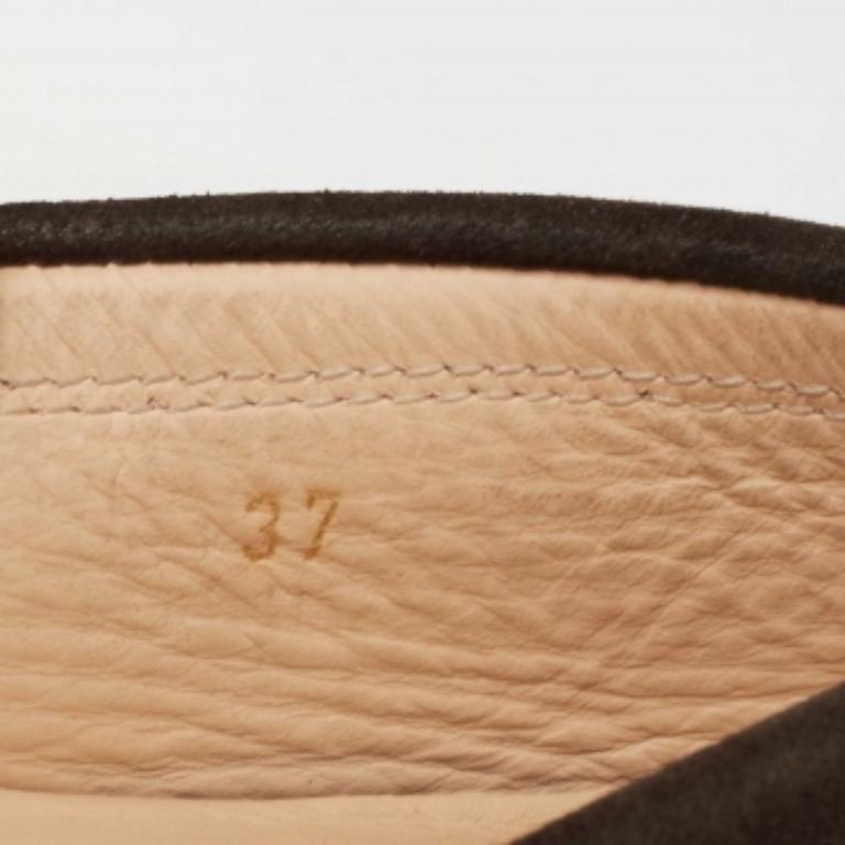 Tod's Mocassins en daim Brown Taille 37 en vente 2