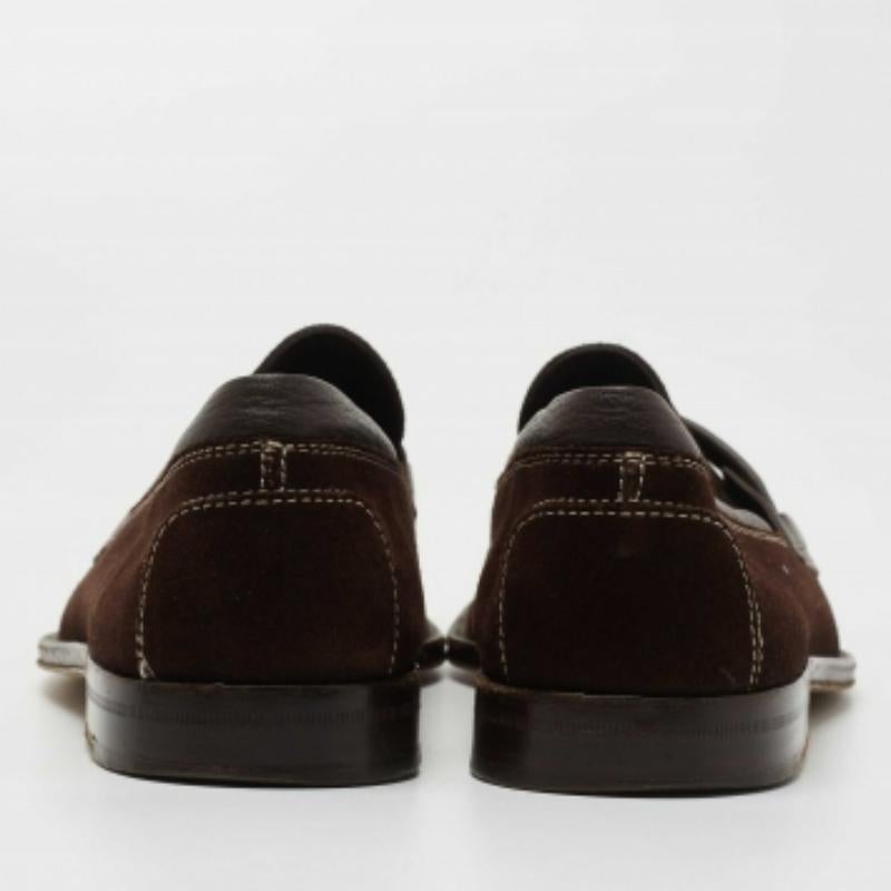 De los hombres Tod's Mocasines Slip On Ante Marrón Talla 39.5 en venta