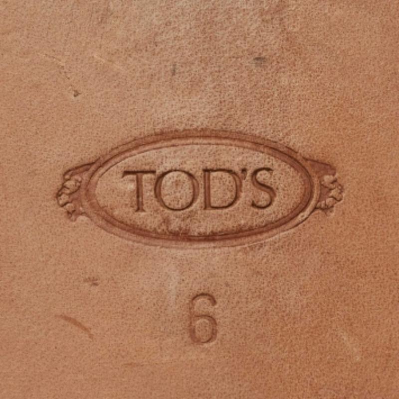 Tod's Mocasines Slip On Ante Marrón Talla 39.5 en venta 3