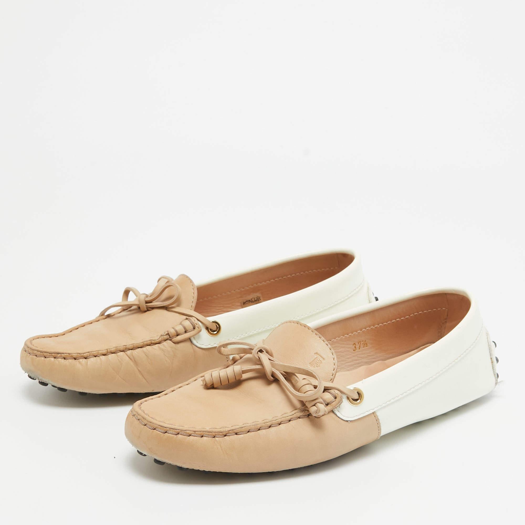 Practical, fashionable, and durableâ€”these Tod's loafers are carefully built to be fine companions to your everyday style. They come made using the best materials to be a prized buy.