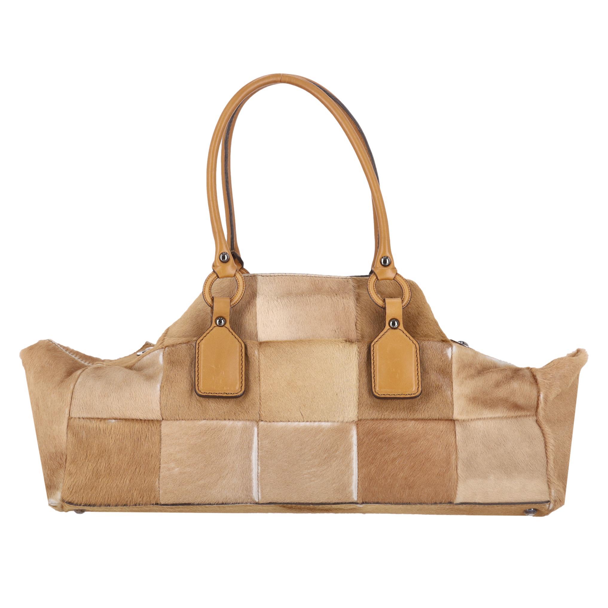 Tod's - Sac patchwork en poils de veau Bon état - En vente à London, GB