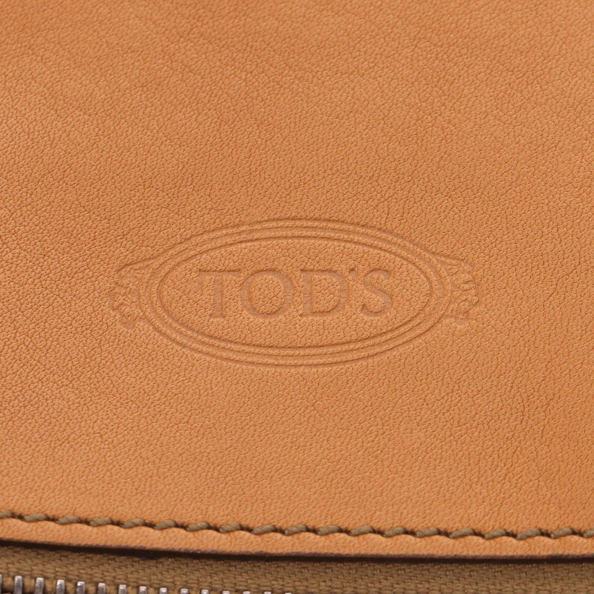Tod's - Sac patchwork en poils de veau en vente 4