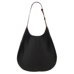 Tod's Hobo-Tasche aus Kalbsleder – Schwarz